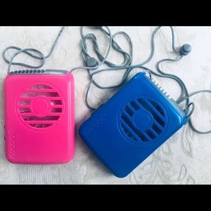 O2 cool personal neck wearable fans (2)